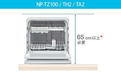 食洗機設置の高さ
