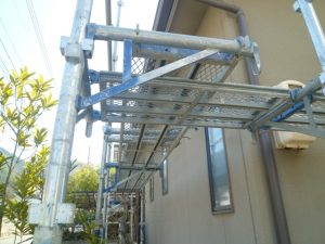 くさび緊結式足場(ビケ足場)