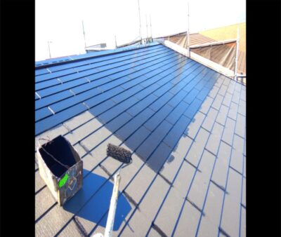 フッ素塗料、屋根