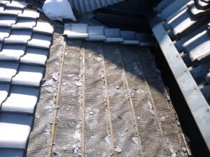 防水シートの劣化