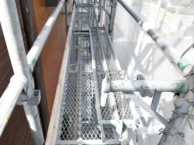 くさび緊結式足場（ビケ足場）