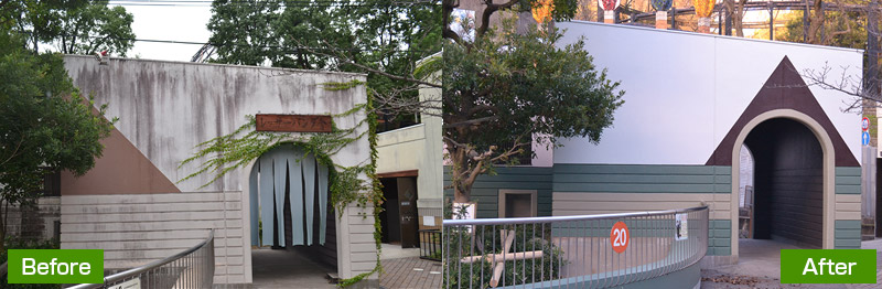 低汚染塗料施工事例