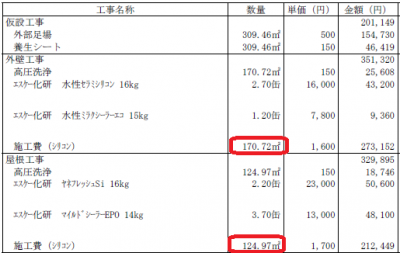 塗装見積り