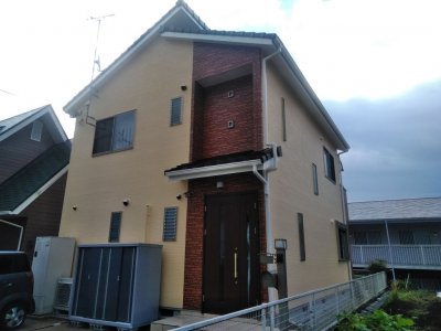 レンガ調　ワンポイント