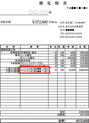 見積り