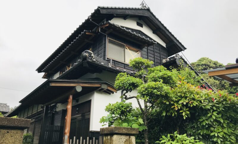 外壁塗装　和風