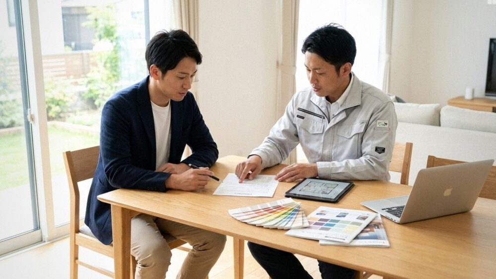 水性塗料への変更提案、契約前に確認すべき2つのポイント