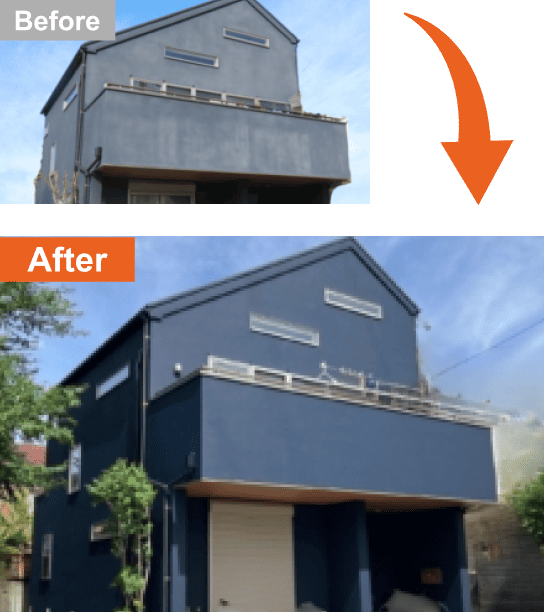 Before After
