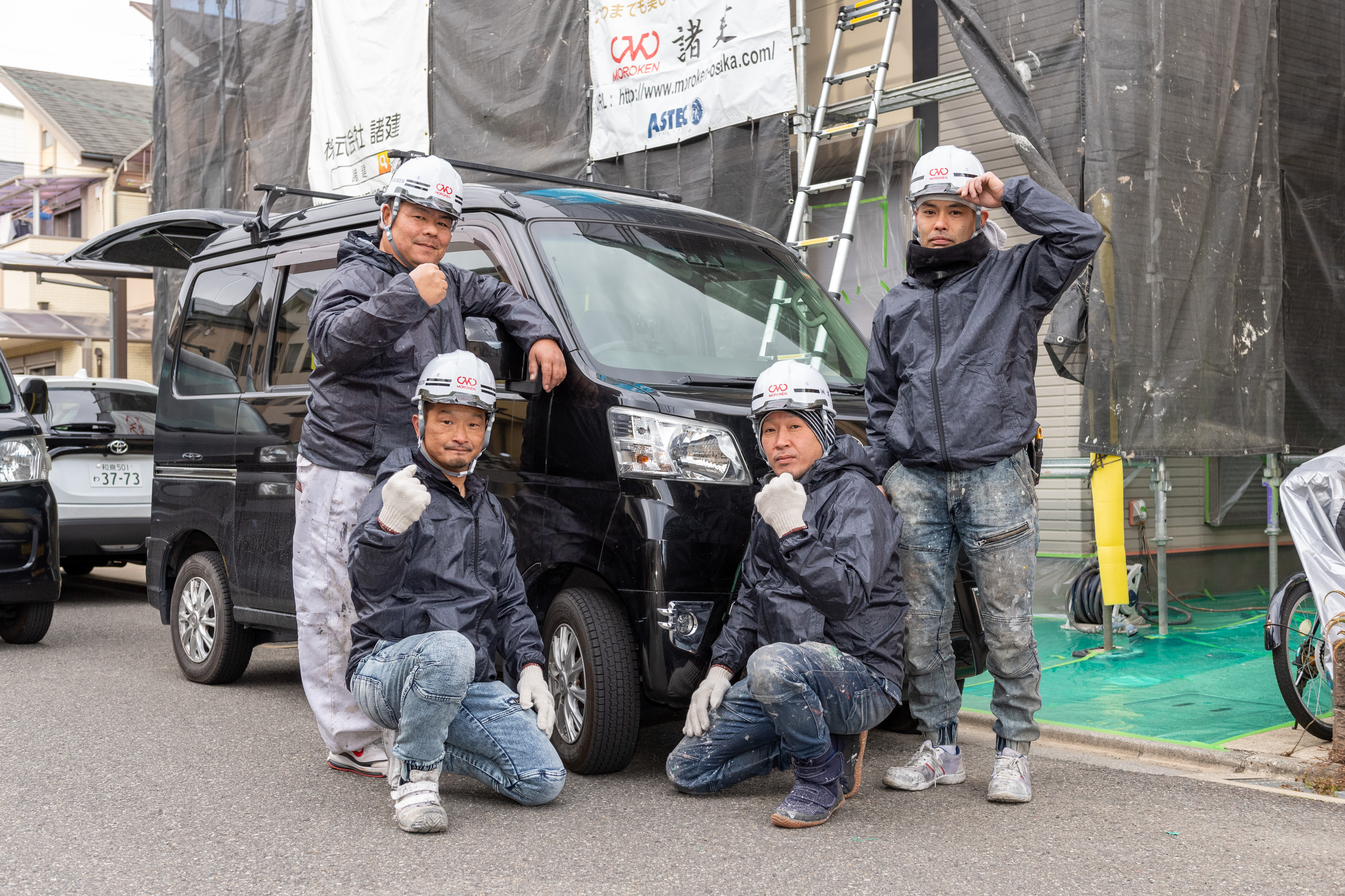 株式会社諸建の職人スタッフ